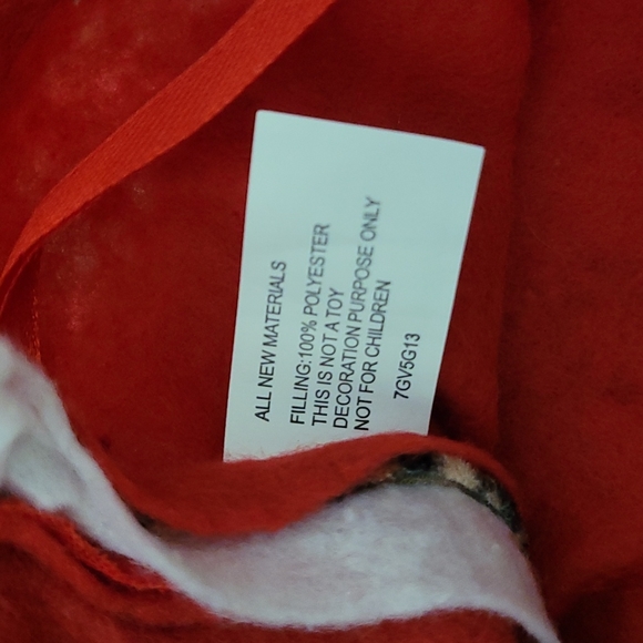 2 pc Holiday set w Stocking and Elf Plaque - Picture 10 of 10